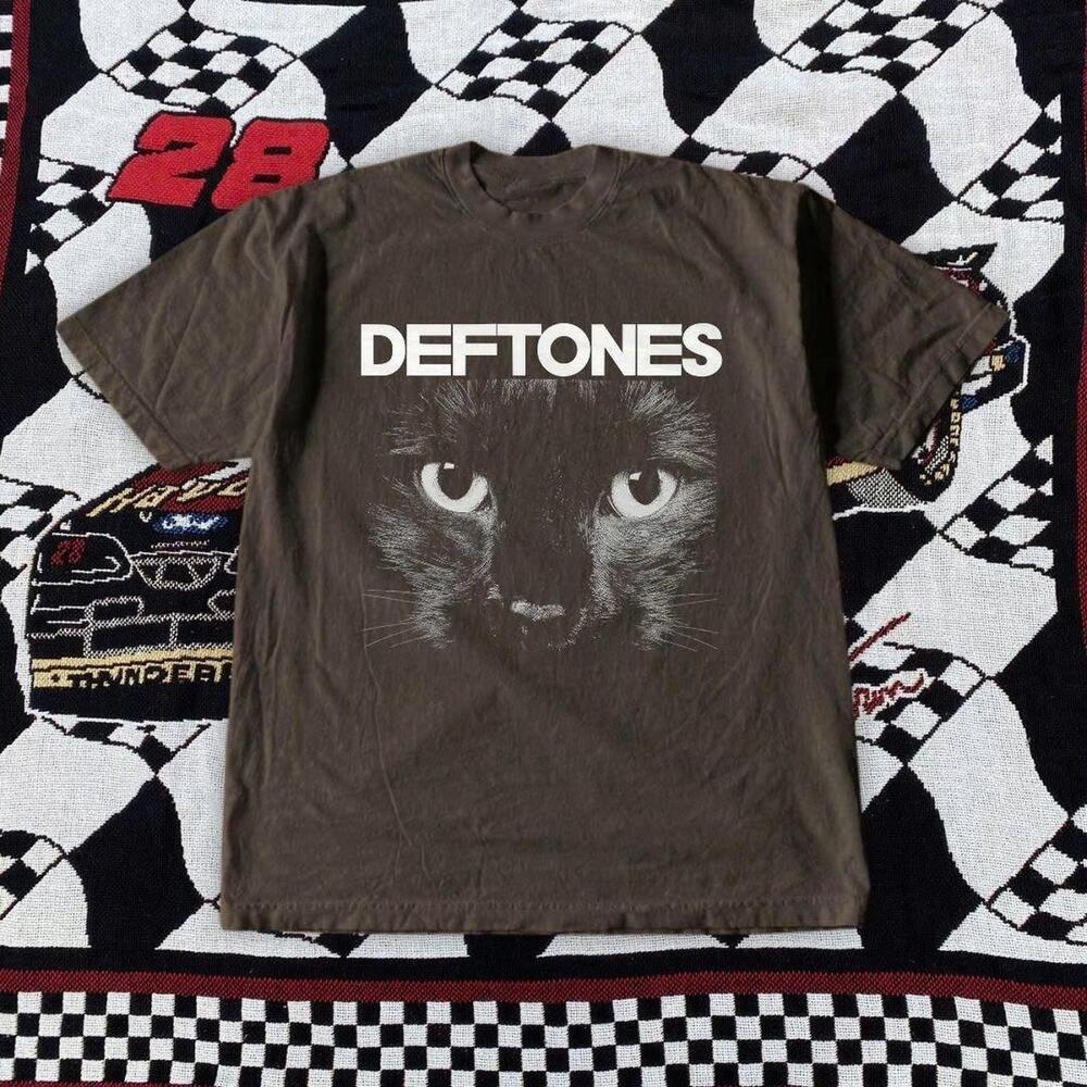 Brown Deftones Band Tee 2